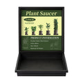 NATSUKY Square Plant Saucer 14 Inch 2 Pack Tray Plastic Pot for Outdoor | Indoors Flower 8 10 12 14 16 Inch Heavy Duty
