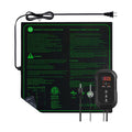 20"x20" Durable Seedling Heat Mat with Thermostat Controller | Durable Waterproof Hydroponic Heating Pad with ETL