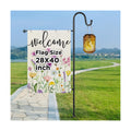 Garden Flag Stand for Outdoor,Heavy Duty Garden Flag Holder for 28x40 Flags, 62 Inches Gaden Flag Pole with Shepherd