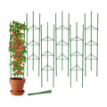 MYMULIKE 6 Pack Tomato Cages for Garden, 51in*13in Adjustable Tomatoes Plant Stakes Support Cages Trellis, Garden