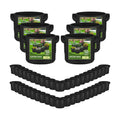 48 Pack 10 Gallon Vegetable/Flower/Plant Grow Bags, Heavy Duty Thickened Nonwoven Plant Fabric Pots Aeration Fabric