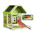 Birdfy Smart Bird Feeder with Camera Solar Powered, Premium Metal Design
