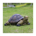 Weather-Resistant Resin Turtle Statue Decoration, Exquisite Handicraft, Artistic Simulation Animal Sculpture, Suitable