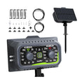 RAINPOINT Compact Programmable Solar Automatic Plant Waterer Kit Work with Indoor Outdoor,Self Watering Drip Irrigation