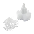 Cone Flower Pot Mesh Pad, 74mm, 10 Pcs