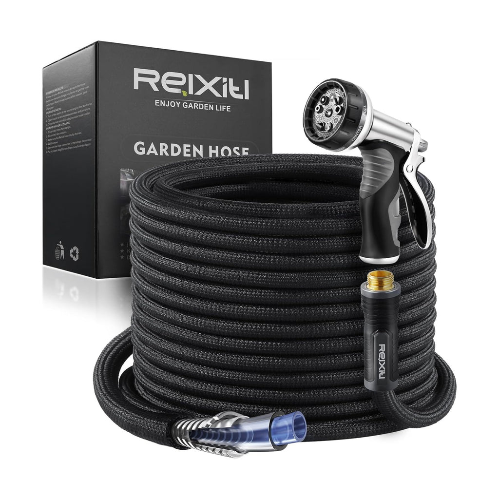 Garden Hose, Ultra Lightweight Water Hose 50FT | Felxible, 10 Function Sprayer, Leak proof, Pressure Resistant for