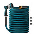 Garden Hose 50FT, Non-Expanding Water Hose Ultra Lightweight With Nozzle | Kink-Free, Sturdy, Leak-Proof, Flexible