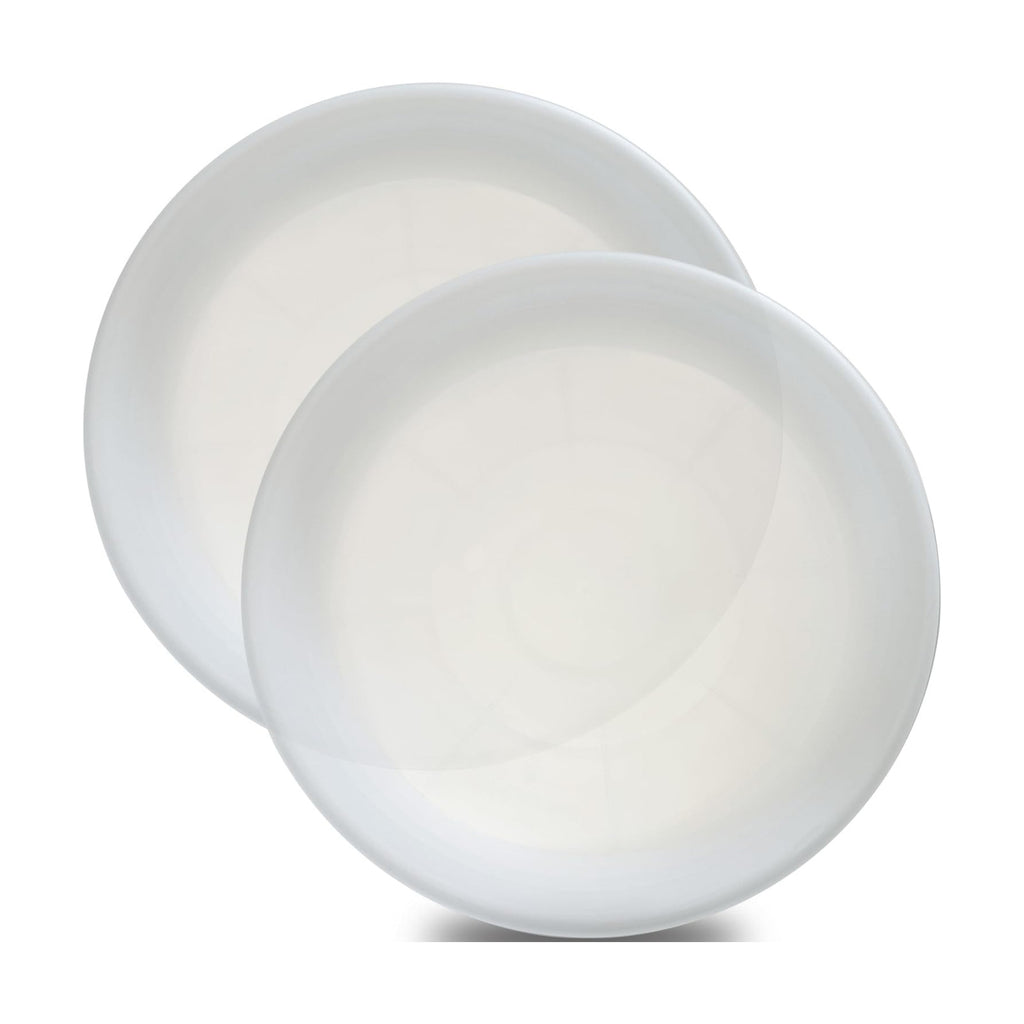 2 Pack of 19 inch Clear Plant Saucer, Large Plant Tray, Heavy Sturdy Plant Drainage Tray for Indoors, Bird Bath Bowls, Sturdy 18 inch Plastic Pot Tray for Planter