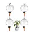 4 Pack Plant Watering Globes with Covers 17oz Self Watering Planter Insert, Plastic Water Bulbs, Indoor/Outdoor Plant