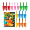 18 Pcs Small Garden Shovel Set, Hand Trowels for Gardening | Colorful Metal Mini Hand Shovels for Succulent Flower Soil