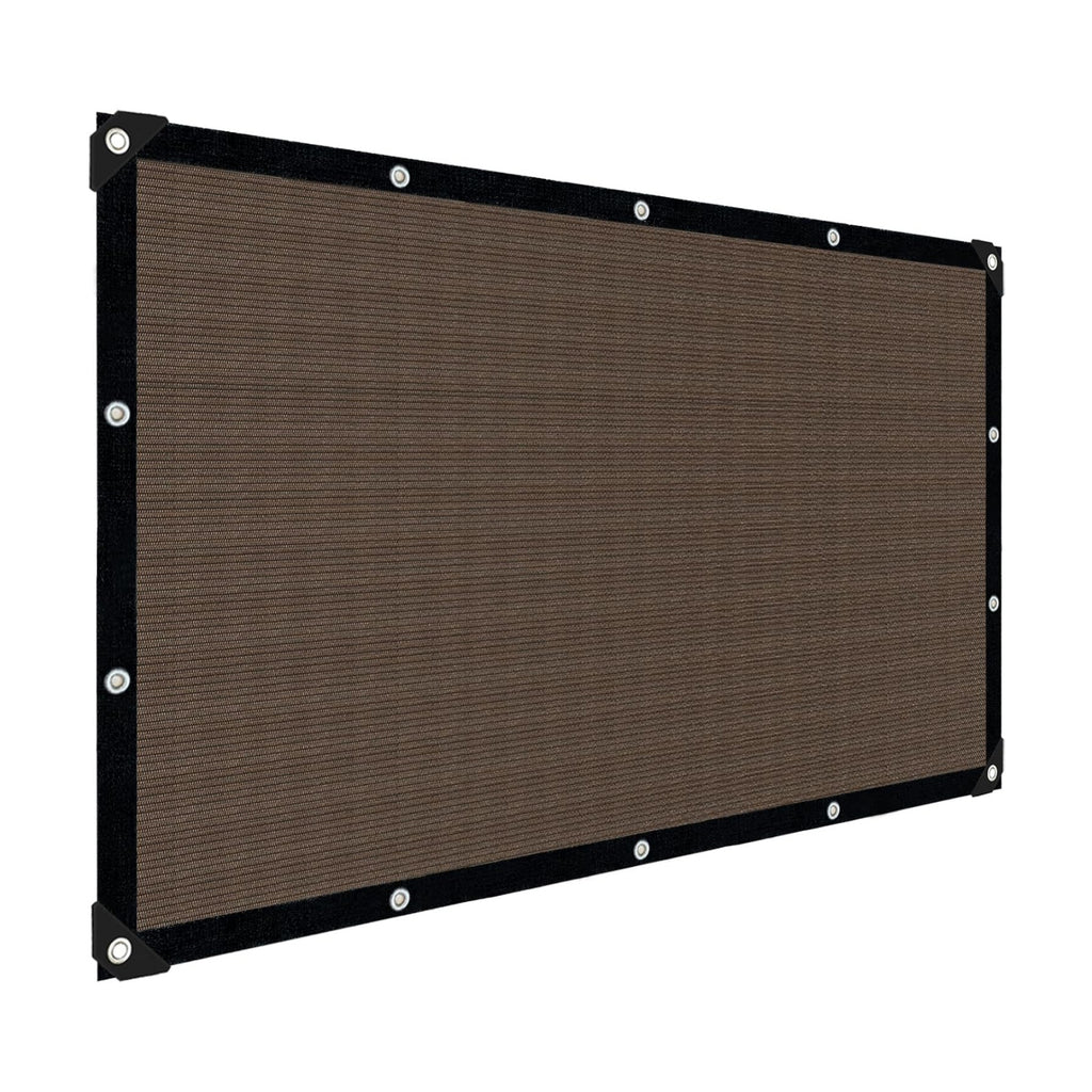 Sun Shade Cloth for Outdoor Patio,Pergola Shade Cover with Grommets Deck Shade Privacy Screen Balcony,90% UV Protection
