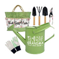 Gifts for Grandma, Grandma Birthday Gifts from Grandkids Garden Kit Floral Gardening Tools and Durable Garden Tools