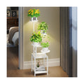 Plant Stand Indoor with Grow Light, 5-Tiered Tall Plant Stand Indoor, Metal Plant Shelf with Adjustable Light, Ideal