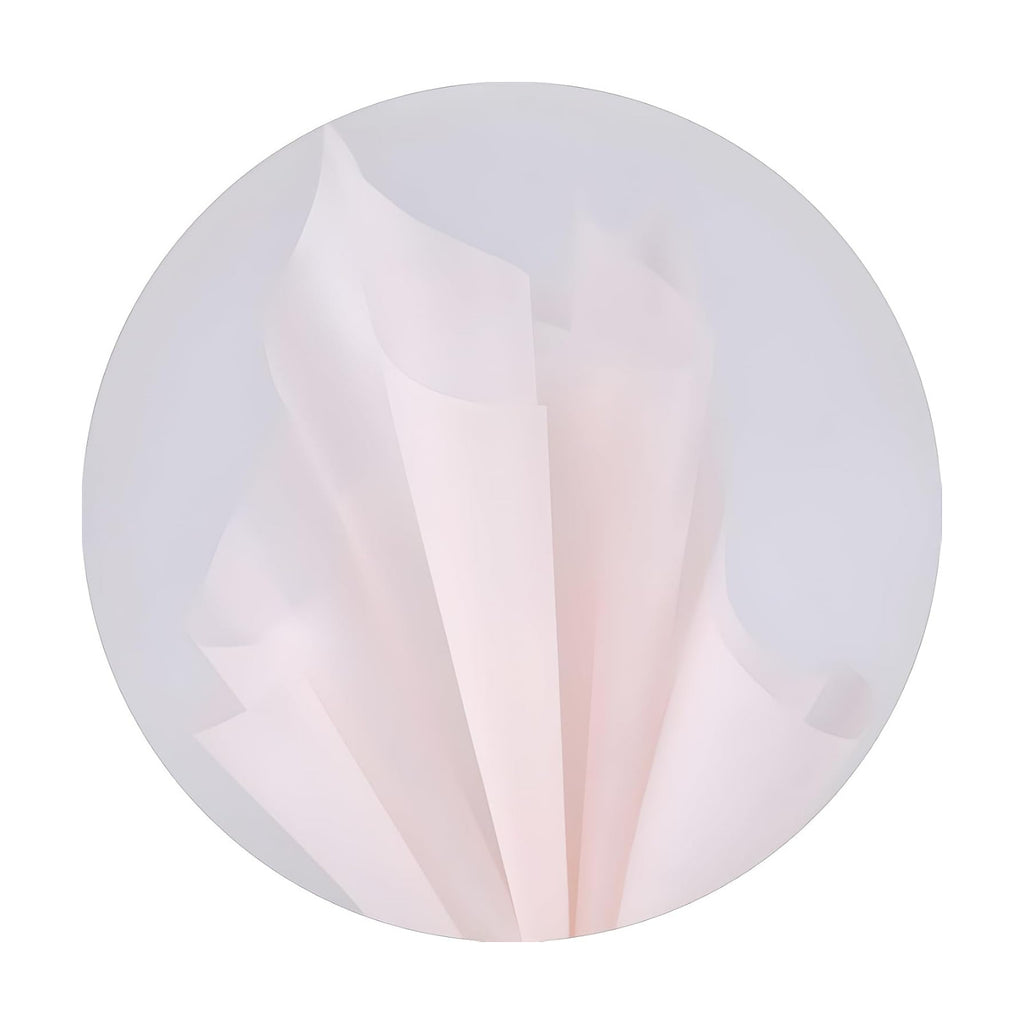 96 Sheets Tissue Flower Wrapping Paper Cotton Wrapping Flower Paper Withdrawable Lining Paper Non-woven Waterproof Floral Bouquet Wraps For Florist Packaging Arrangement (Peach Pink)