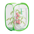 16" x 16" x 24" Pop Up Garden Mesh Plant Cover, Plant Protectors Mesh Plant Enclosure, Garden Net Cage Pest Protection Guard Tent with Storage Bag for Protect Plant Vegetable Fruit from Birds Insects