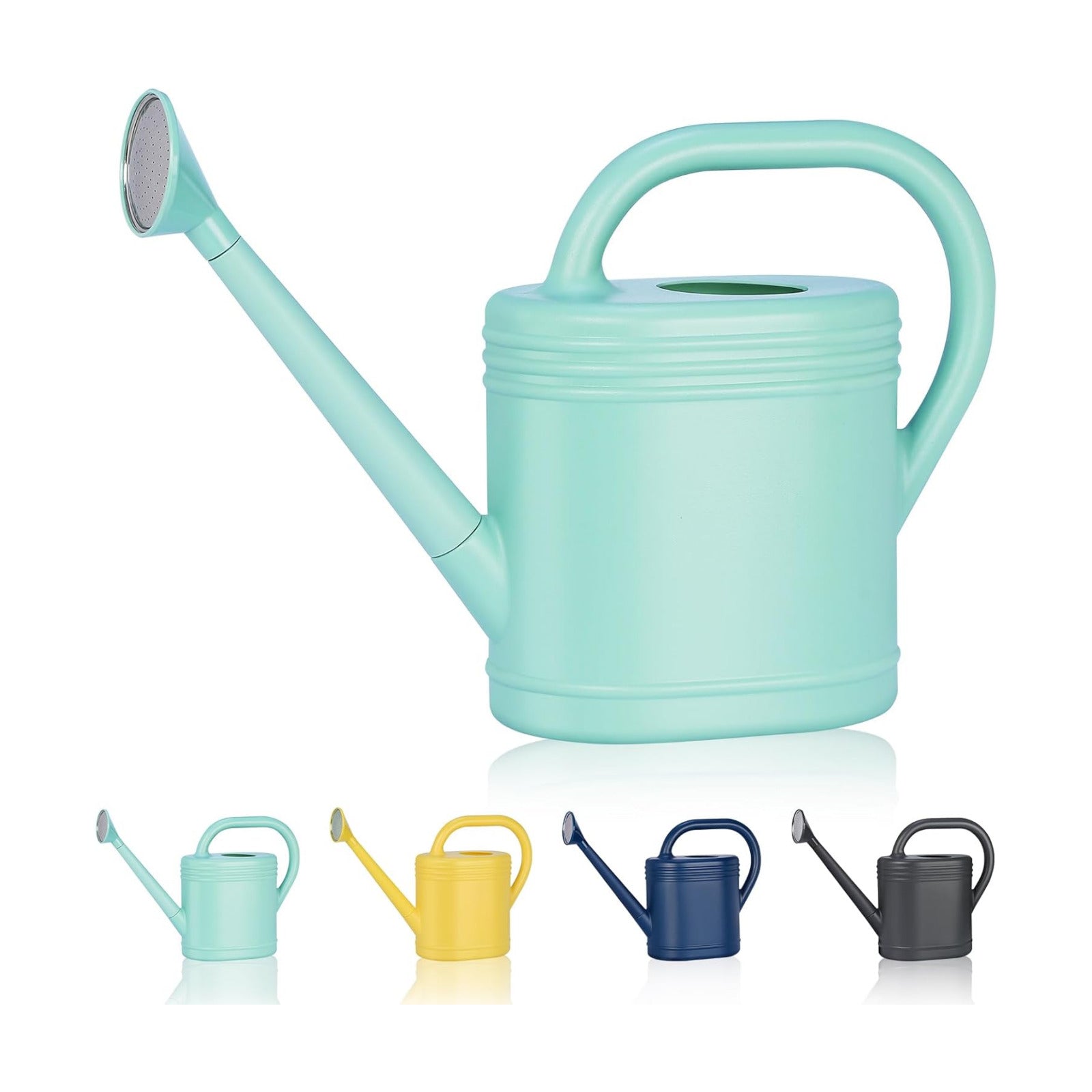 2 Gallon Watering Can for Indoor Plants, Garden Watering Cans for Outdoor Plant House Flower, Modern Plant Watering Can
