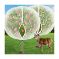 VITI Fruit Tree Netting for Cicadas - with 4Pcs 8Ftx5.3Ft Zipper&Drawstring Protection for Your Fruit Trees Garden Bird