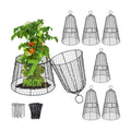 Cloche Plant Protectors from Animals - 17.3"Hx11.8"D Chicken Wire Plant Covers with Removable Flip-Top Design