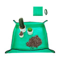 FANTIAN Potting Mat for Indoor Plant Transplanting, 29.5" X29.5" Waterproof Repotting Mat, Foldable Soil Change Mat Gardening Planting Mat - Gifts for Plant Lovers
