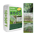 NONMON Garden Netting 10 x 50FT Ultra Fine Mesh Netting Insect Netting | Plant Covers Bird Mosquito Netting Pest