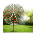 Large Fruit Tree Netting - 2 Pack 10x10FT-with Drawstring & Zipper, Easy Install Plant Protection Cover, Reusable