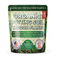 Organic Potting Soil for Indoor Plants, Living Soil, Ready to Use, 3 LB | Boost House Plant Growth for Monstera, Fiddle