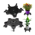 2Packs 14in Plant Caddy with Wheels - 14inch Indoor Outdoor Plant Stand No Assembly Required Flowerpot Down Under Plant