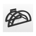 OLV Hose Holder Wall Mount, Outdoor Water Hose Holder Holds 125-ft Hose, Heavy Duty Metal Detachable Hose Hanger Reel