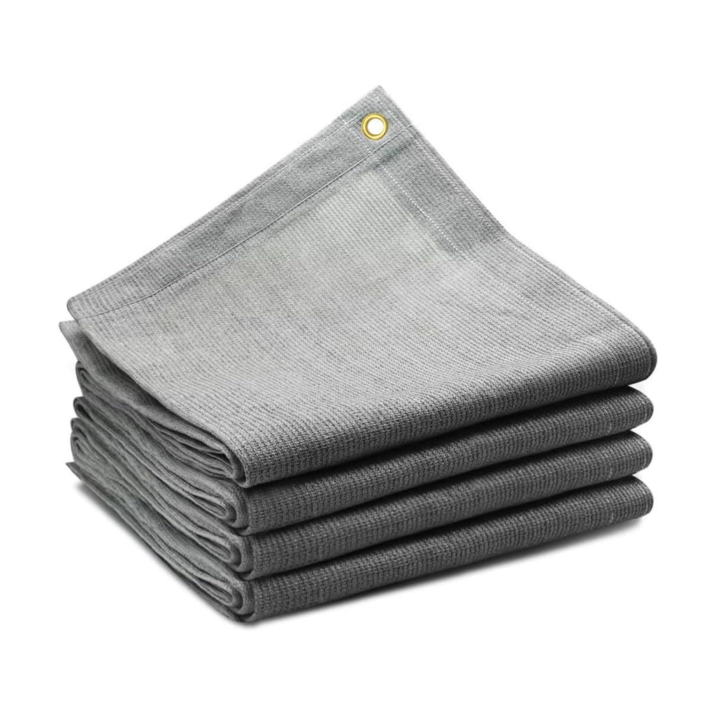 10X30 Ft Shade Cloth for Patio, 90% UV Block, 200GSM Sunshade Fabric | Heavy Duty Breathable Gray Sun Shade Cover