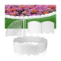 Vashly No-Dig 30Ft Landscape Edging, 6 Inch Tall Garden Edging Garden Edging Border, 30Pcs Flower Bed Edging Border