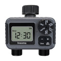 Insoma 2-Zone Sprinkler Timer, Programmable Garden Hose Timer with Auto/Manual/Rain Delay Modes | Water-Saving