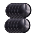 10 Pack Plant Saucer 20 Inches Plastic Drip Trays to Catch Water, Black | Round plastic flower pot saucers for indoors