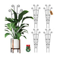 32.6in Plant Trellis for Climbing Plants Indoor, Expandable Large Metal Trellis for Potted Plants, Heavy-Duty Tall