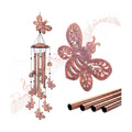 Bee Wind Chimes Outdoor Bee Gifts for Women Mom Men Dad Unique Birthday Metal Honeybee WindChimes for Outside/Indoors