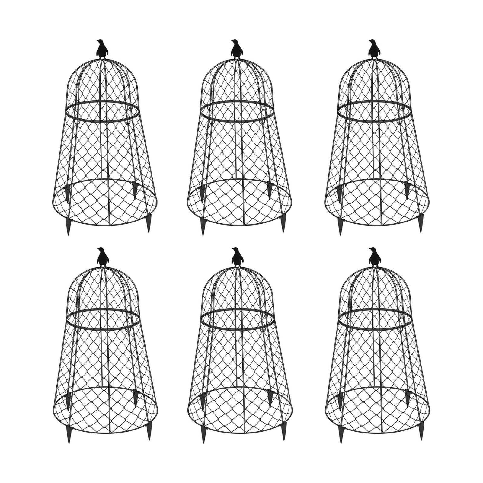 Garden Cloches for Plants, Chicken Wire Cloche, Plant Cloche and Cages, Wire Plant Protectors from Animals, Protection