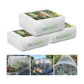 SWANGSA Garden Netting 10 X 50 FT 3Pack, Ultra Fine Garden Mesh Plant Netting for Garden Protection Row Cover Raised