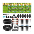 234FT Drip Irrigation System - Garden Watering System with Adjustable Three Spray Patterns with 1/2" Main Tube and 1/4"
