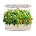 Hydroponics Growing System, 12 Pods, 12.4 in Adjustable Height | Indoor herb Garden with 20W LED Grow Light, Visible