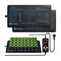 Hon&Guan 2 Packs 10"x 20.75" Seedling Heat Mat with Digital Thermostat | PVC/PET layers, IP67 surface, 41-113°F