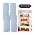 40W Ultra-Thin Panel Full Spectrum Grow Lights, 768 LEDs Growing Light for Indoor Plants with Daisy Chain Function