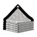 Shade Cloth-80% Aluminum Sunblock Neting,Durable Mesh Tarp with Grommets,Shade Cloth for Garden,Car, Outdoor