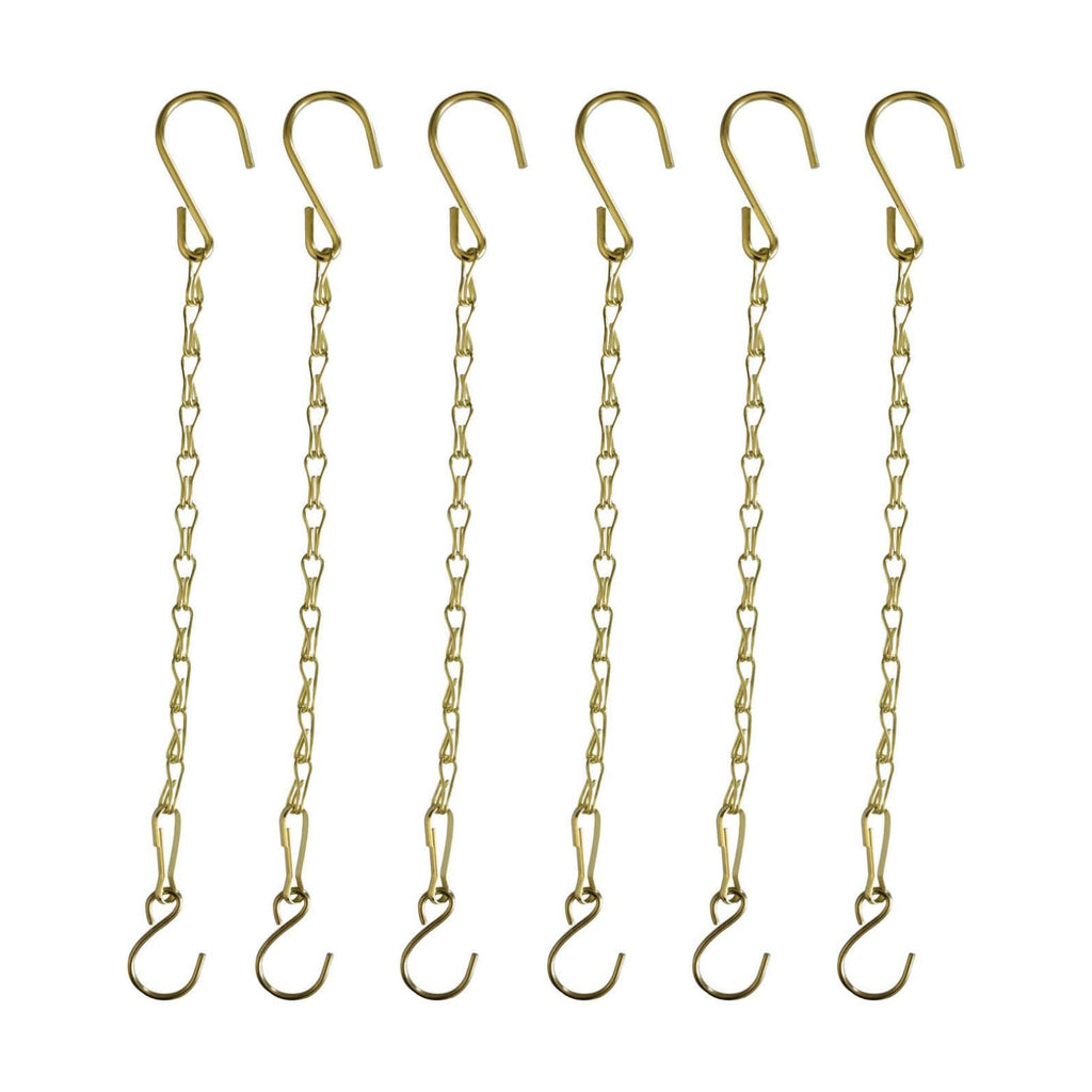 Chain for Hanging Plants,11 Inch Gold Hanging Chain(Gold, 11 Inch-6PCS)