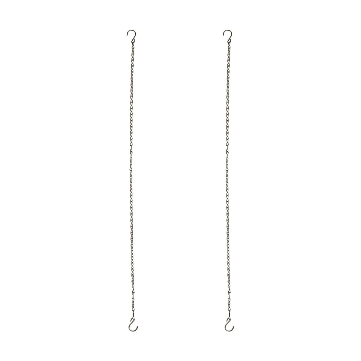 Chain for Hanging Plants,35 Inch Silver Hanging Chain(Silver, 35 Inch-2PCS)