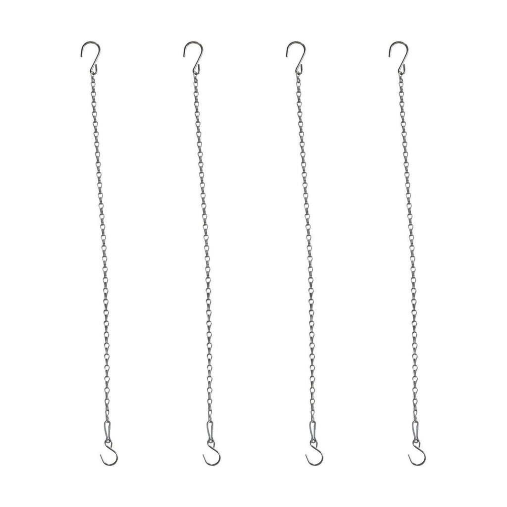 Chain for Hanging Plants,25 Inch Hanging Chain (Silver, 25 Inch-4PCS)