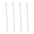 Chain for Hanging Plants,25 Inch Hanging Chain (Silver, 25 Inch-4PCS)