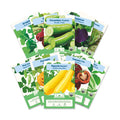 Organic Vegetable Garden Kit - 10 Non-GMO Varieties, Includes Tomatoes, Squash, Pumpkins, Beans & More, Perfect for