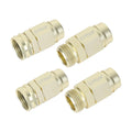 Metal Heavy-Duty 5/8-inch Garden Hose Connector Repair Fittings, Premium Aluminum-Alloy Female and Male End-Hose