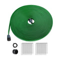 75ft Sprinkler Soaker Hose | Kink-free, Save Water, Flexible, Heavy Duty Three Tube Flat Watering Hose for Garden Yard