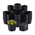 200 Packs Square Nursery Pots for Plants 4 Inch Seedling Pots