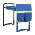 Garden Kneeler Seat with thicker and Wider Soft Kneeling Pad ,foldable Heavy Duty Garden Stool with 2 large Tool